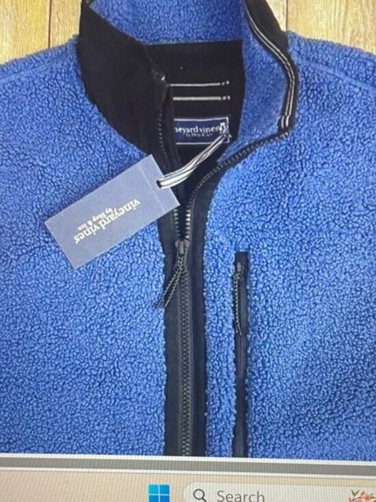 VINEYARD VINES Other - PERFECT MEN'S JACKET VINEYARD VINES NWT Size M FLEECE ON THE GO SHERPA